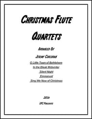 5 Christmas Carols for Flute Quartet P.O.D. cover Thumbnail